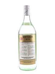 Bacardi Carta Blanca Bottled 1980s 100cl / 40%