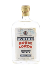 Booth's House Of Lords Bottled 1960s 37.8cl
