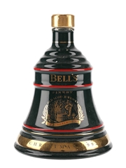 Bell's Christmas 1992 Ceramic Decanter