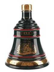 Bell's Christmas 1993 Ceramic Decanter