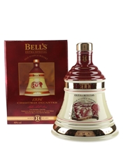 Bell's Christmas 1996 Ceramic Decanter Ingredients Of Quality 70cl / 40%