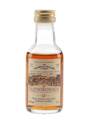 Glendronach 12 Year Old Sherry Cask Bottled 1980s 5cl / 40%