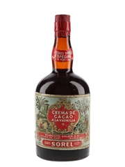 Sorel Crema De Cacao A La Vainilla Bottled 1950s 75cl