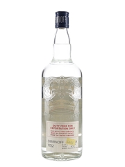 Smirnoff Blue Label Bottled 1970s - England 100cl / 50%
