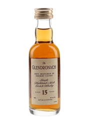 Glendronach 15 Year Old Bottled 1990s - Hiram Walker 5cl / 40%