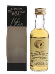 Mortlach 1989 12 Year Old Bottled 2001 - Signatory Vintage 5cl / 43%