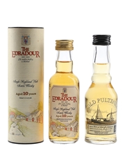 Edradour & Old Pulteney Single Malt Scotch Whisky