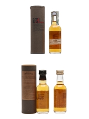 Aberlour 10 & 12 Year Old Bottled 1990s 3 x 5cl