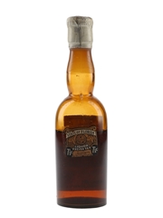 Red Funnel Rare Old Scotch Whisky Bottled 1940s - Sandeman & Sons 5cl