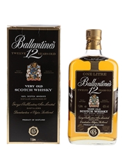 Ballantine's 12 Year Old Bottled 1980s - Duty Free 100cl / 43%