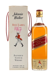 Johnnie Walker Red Label Bottled 1960s 75cl / 40%