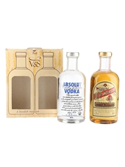 Absolut Vodka & O P Anderson Aquavit