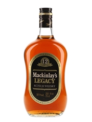 Mackinlay's Legacy 12 Year Old Bottled 1970s-1980s 75cl / 40%
