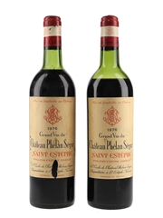 Chateau Phelan Segur 1976 Saint Estephe 2 x 73cl