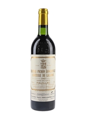 Chateau Pichon Longueville Comtesse De Lalande 1985