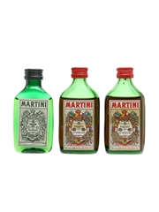 Martini Miniatures  3 x 5cl