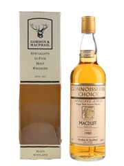 Macduff 1980 Connoisseurs Choice Bottled 1997 - Gordon & MacPhail 70cl / 40%
