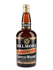 Dalmore 20 Year Old Bottled 1970s - Mackenzie Brothers 75.7cl / 43%