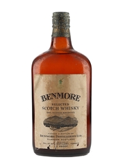 Benmore Selected Scotch Whisky Spring Cap Bottled 1950s 75cl / 40%