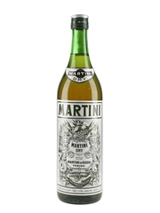 Martini Dry Bottled 1960s -1970s 100cl / 18.5%