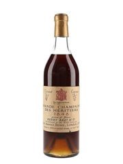 Berry Bros & Rudd 1848 Grande Champagne Des Heritiers Bottled 1950 - Natural Strength 70cl / 31.3%