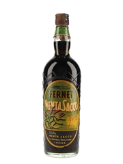 Fernet Menta Sacco Bottled 1960s 100cl / 40%