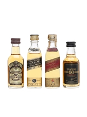 Assorted Blended Scotch Whisky Miniatures Including Johnnie Walker 4 x 5cl