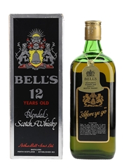 Bell's 12 Year Old De Luxe Bottled 1980s 75cl / 40%