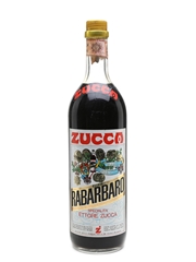 Zucca Elixir Rabarbaro Bitters Bottled 1960s 100cl / 16%