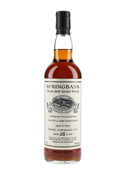 Springbank 2000 21 Year Old