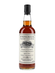 Springbank 2000 21 Year Old