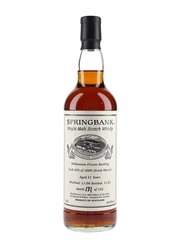 Springbank 2000 21 Year Old