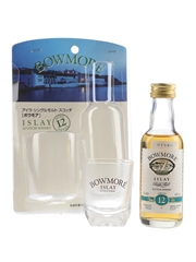 Bowmore 12 Year Old Whisky Nosing Glass Gift Set 5cl / 43%