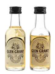 Glen Grant Bottled 1980s 2 x 5cl / 43%
