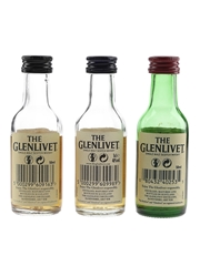 Glenlivet 12 Year Old 7 Glenlivet Founder's Reserve Bottled 2000s 3 x 5cl / 40%