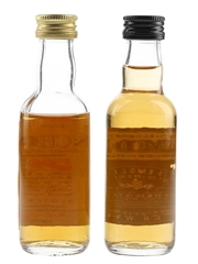 Inchgower 12 Year Old & Tamdhu Bottled 1970s-1980s 2 x 5cl