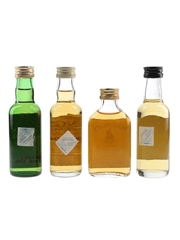 Clan Campbell, Langs Supreme, Mackinlay's & Rob Roy Bottled 1990s-2000s 4 x 5cl / 40%