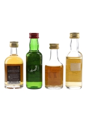 J&B Rare, House Of Commons, Mitchell's & Newton & Ridley Bottled 1980s & 1990s 4 x 5cl / 41.5%