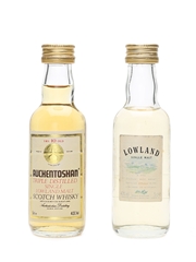 Lowland Single Malt Scotch Whisky Miniatures