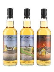 Ardnamurchan Triptych Whisky Sponge Edition No.48 Bottled 2022 - Decadent Drinks 3 x 70cl