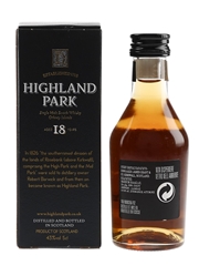 Highland Park 18 Year Old Bottled 1990s-2000s 5cl / 43%