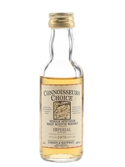 Imperial 1970 Connoisseurs Choice Bottled 1980s - Gordon & MacPhail 5cl / 40%