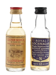 Glenmorangie 10 Year Old & Royal Lochnagar 12 Year Old