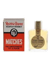 Robbie Burns Matches Bottled 1970s 1cl / 40%