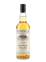 Springbank 22 Year Old Bottled 2016 - Private Cask Bottling 70cl / 52.1%