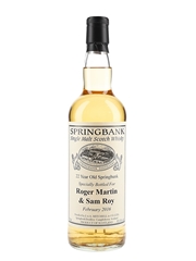 Springbank 22 Year Old Bottled 2016 - Private Cask Bottling 70cl / 52.1%