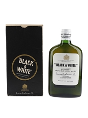 Buchanan's Black & White Spring Cap Bottled 1960s 37.5cl