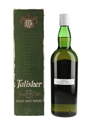 Talisker 8 Year Old Bottled 1970s - The Distiller's Agency Ltd. 75.7cl / 45.7%