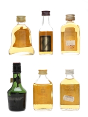 Assorted Blended Scotch Whisky Miniatures Bell's, Whyte & Mackay, Vat 69, White Horse 6 x 5cl