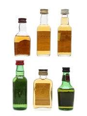 Assorted Blended Scotch Whisky Miniatures Bell's, Vat 69, Ben Nevis 5 x 5cl